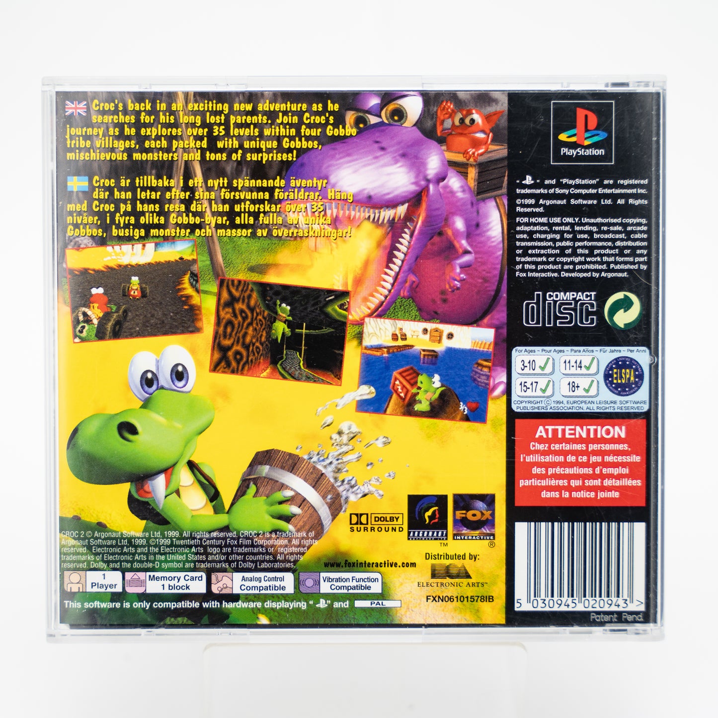 Croc 2 - PlayStation 1