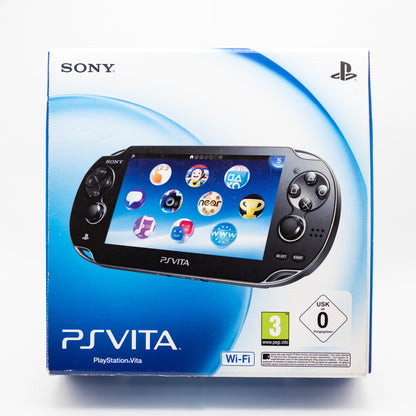 Sony PlayStation Vita - konsoll (crystal black), CIB