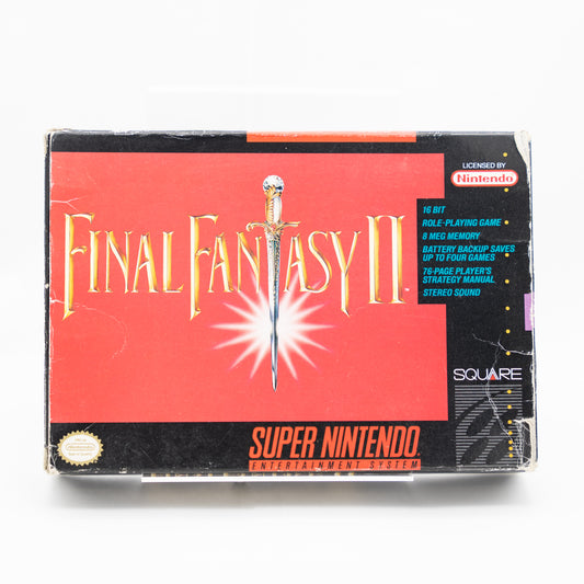 Final Fantasy II (CIB) - Super Nintendo (SNES) (NTSC)