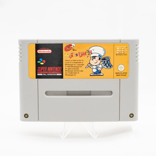 Pierre Le Chef Is… Out To Lunch - Super Nintendo (SNES)