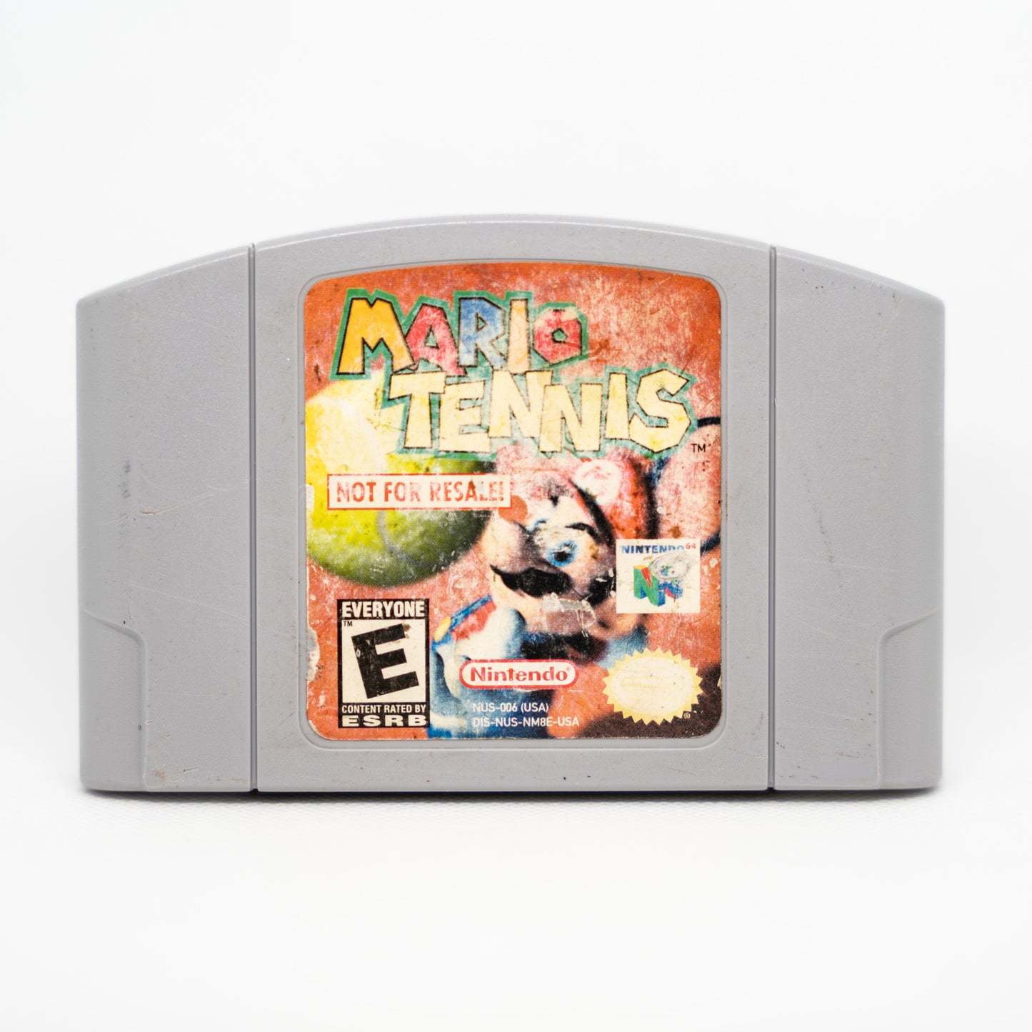 Mario Tennis [not for resale] (US, kiosk cartridge) - Nintendo 64