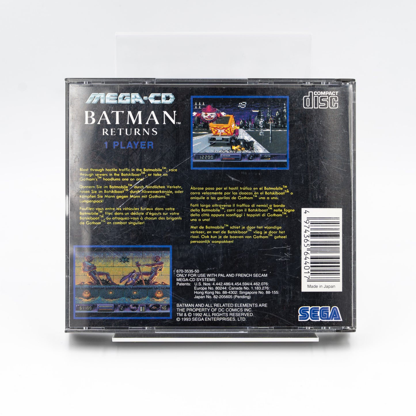 Batman Returns - SEGA Mega CD